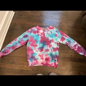 Aviator Nation Hand Dyed Tie Dye Crew Neck Sweatshirt - size small